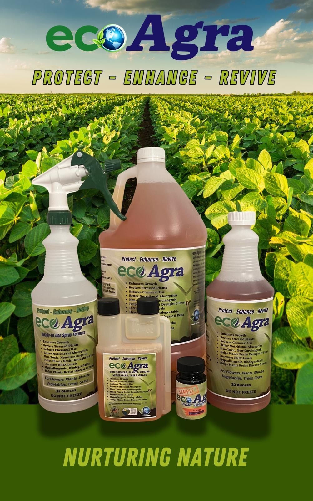 ecoAgra foliar spray concentrate plant wash
